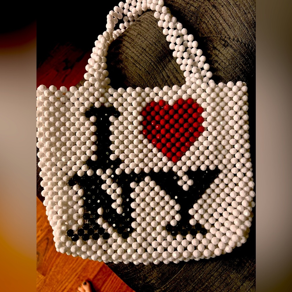 I love New York Beaded purse